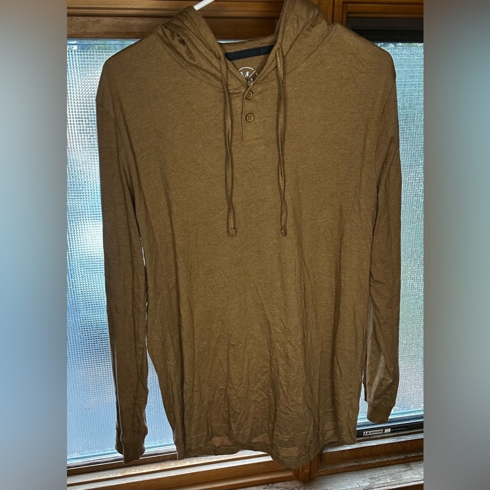 Casual Tan Hoodie for Men